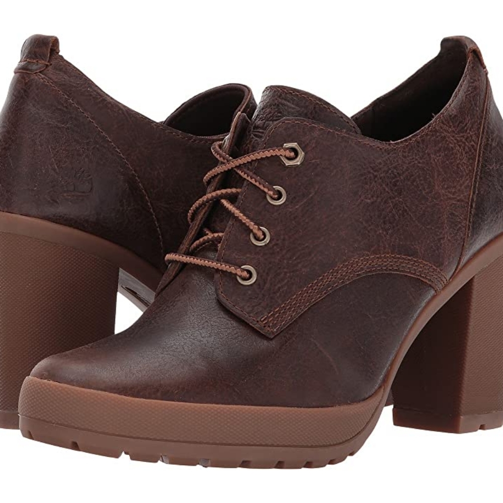 Timberland Camdale Oxford Bootie Heels Size 8